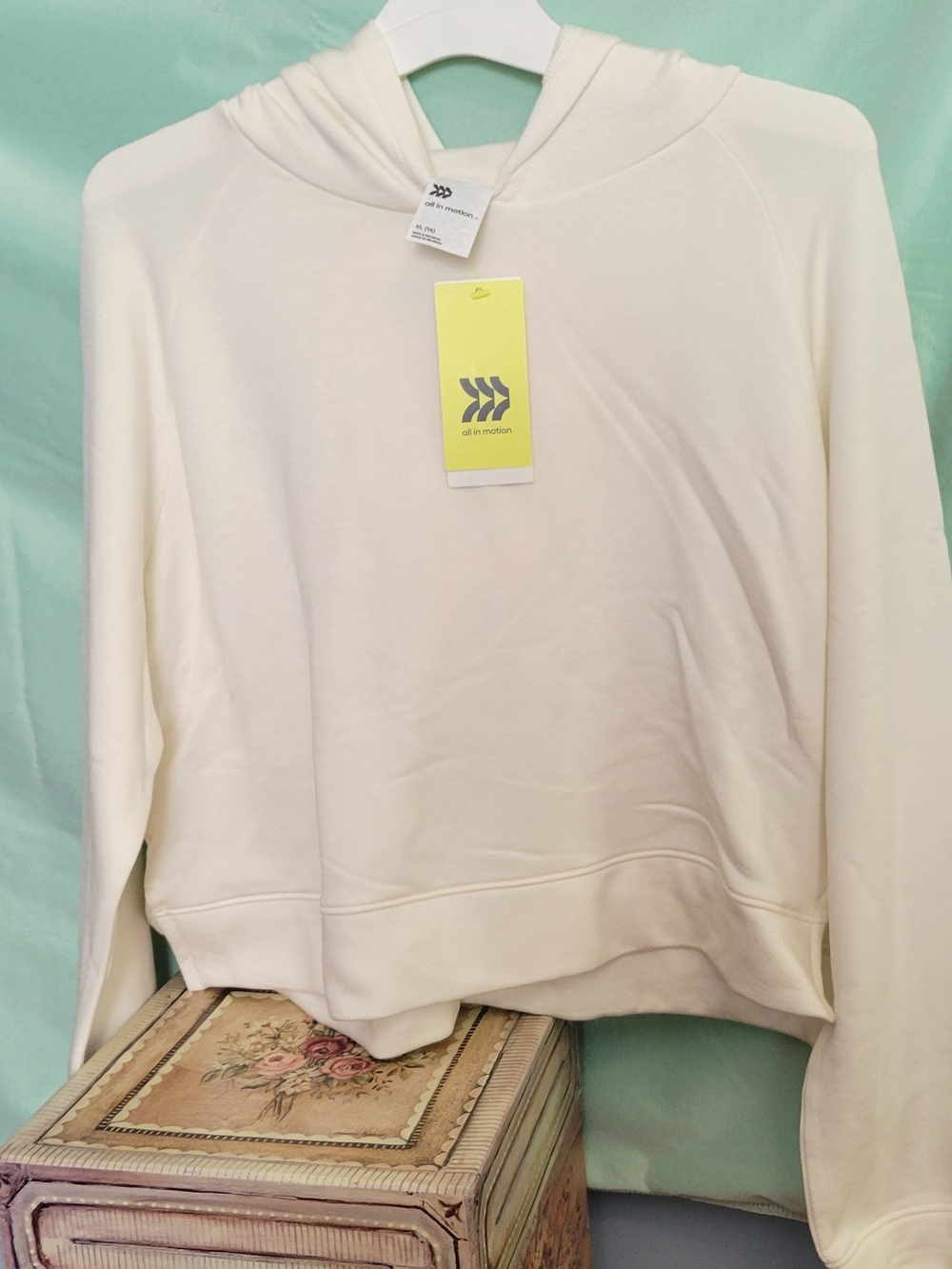 Target All in Motion Cream Kids Hoodie Pullover